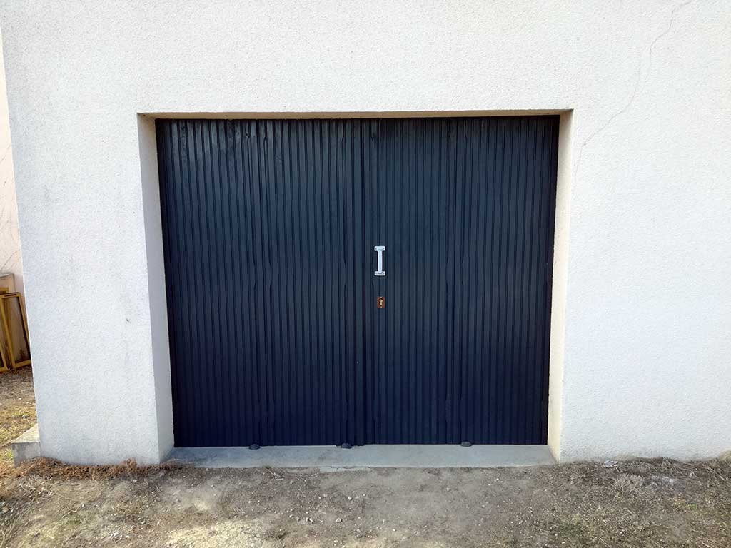 Porte garage 2 vantaux 02 après